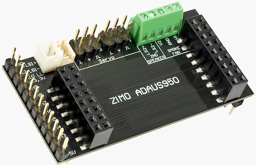 MS950-Adapterplatine für US-Loks