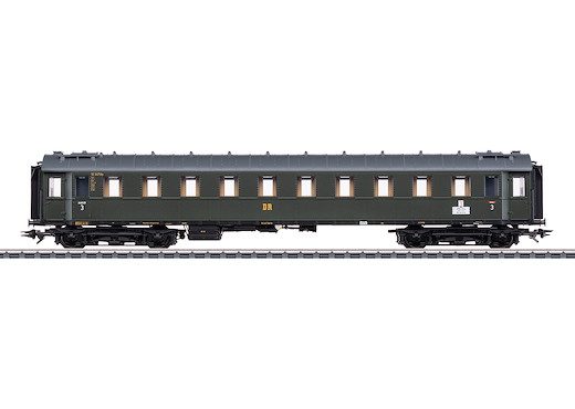 Schnellzugwagen zur Dampflok BR 19.0 "Sachsenstolz"