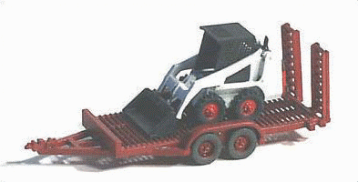 Bobcat Ldr w/Utility Trlr
