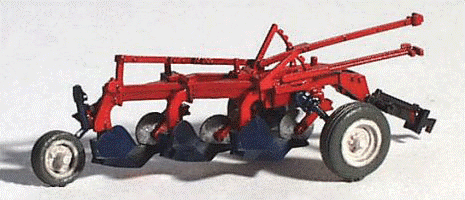 3-Bottom Plow "Red"