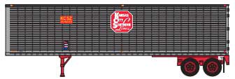 40' Crrgtd Trailer KCS #3