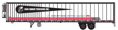 Semi Trailer Dick Simon#1