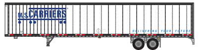 Semi-Trailer M.S.C.#69247