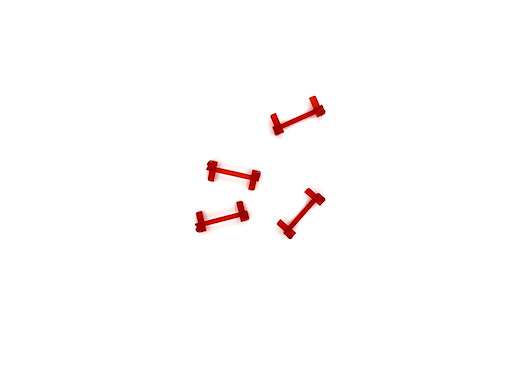 Lichtkörper rot 4 St