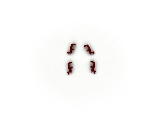 Tritt rot 4 St