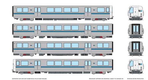 BART DC C-B-B-C Train