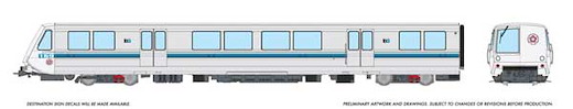 BART DC A End Car Bic 169
