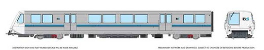 BART A End Car & Disp Cas