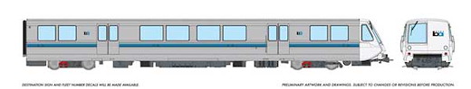 BART DCC A End Car