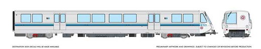 BART DCC A End Car Bic169