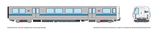 BART DCC C End Car #2