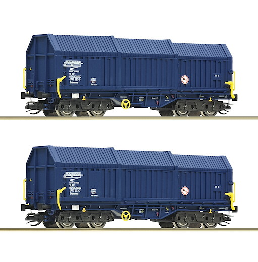 2-tlg. Set: Teleskophaubenwagen, ZSSK Cargo
