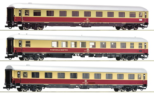3-tlg. Set 3: „Rheingold“, AKE, Privatbahn