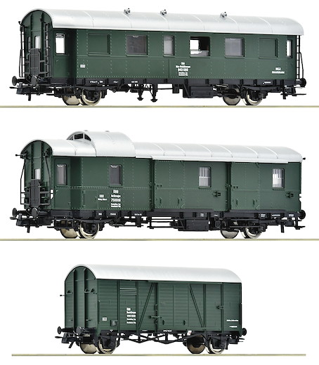 3-tlg. Set: Begleitwagen, ÖBB