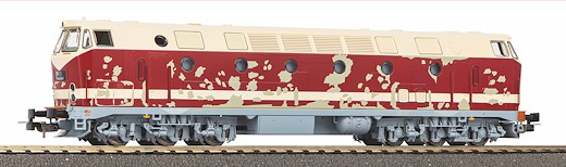 Diesellok BR 119 Probefahrt DR IV