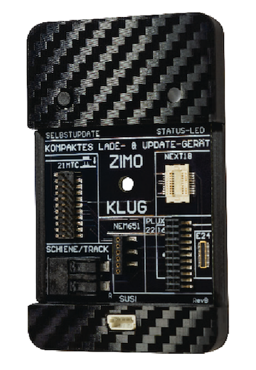Kompaktes Decoder-Update-und-Sound-Lade-Gerät