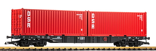 G Containertragwagen DR IV mit 2 Containern "DSR"