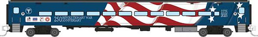 Comet Car MBTA Mass 250