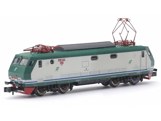 N 1:160 - E444.110, Lackierung XMPR 1 fascia Grün, logo Grün, FS ep.V + Decoder ESU