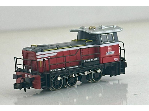 N 1:160 - D245 serie 2000 con Bielle, Lackierung Mercitalia Shunting, con battipiede - ep. VI