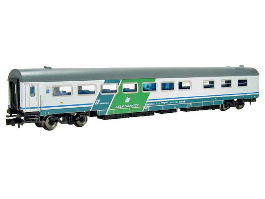 N 1:160 - Self service Gran Confort, Lackierung XMPR, fascia Grün, epoca V