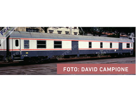 N 1:160 - Bagagliaio Typ Gc - Lackierung Gc, logo inclinato, epoca IV/V
