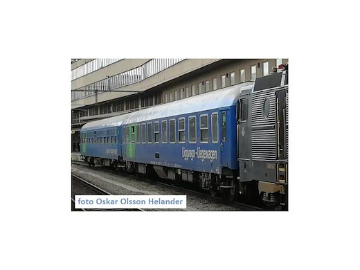 2 Stück EN496/497 Hamburg-Altona/ Stockholm, Lackierung Blau, fascia Grün con logo SJ, SJ ep.VI1xBvcmz 248.5 + 1xBvcmbz 249.1
