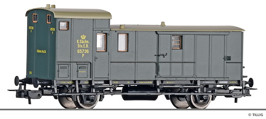 Güterzugpackwagen K.Sächs.Sts.E.B.