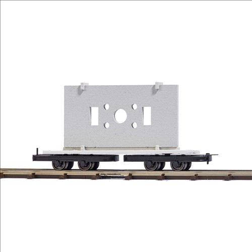 Drehgestellwagen mit Betonelement