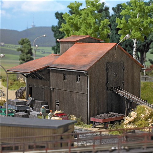 Torfwerk mit Rampe