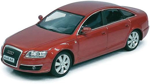 Cararama Audi A6 burgundy