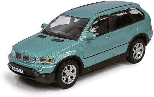 Cararama BMW X5 blue/gr