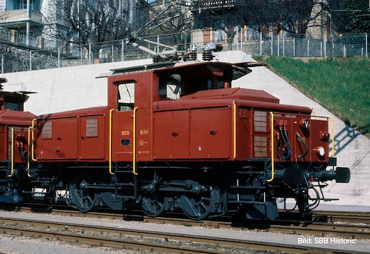 SBB Elektrische Rangierlok Ee 3/3 II 16515 nach Übernahme SNCF, Ep. IV, ACS