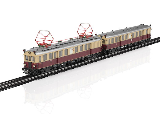 Triebwagen elT mit Steuerwagen elS, DR