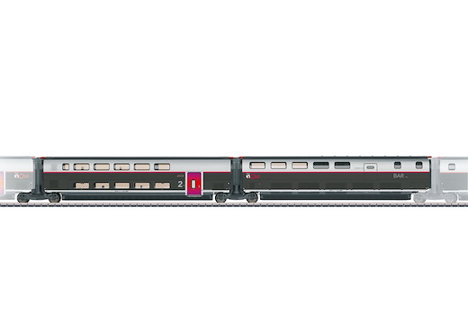 Ergänzungswagen-Set 3 zum TGV INOUI, SNCF