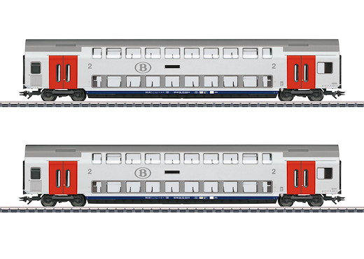 Doppelstockwagen-Set SNCB