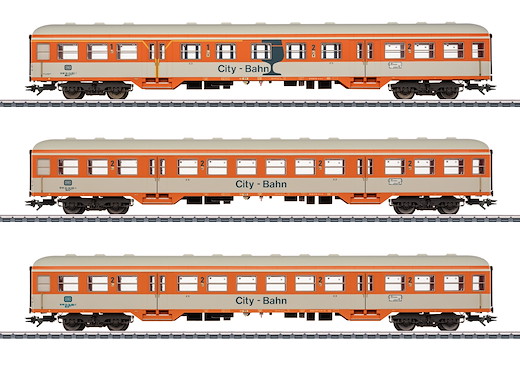 Personenwagen-Set City-Bahn