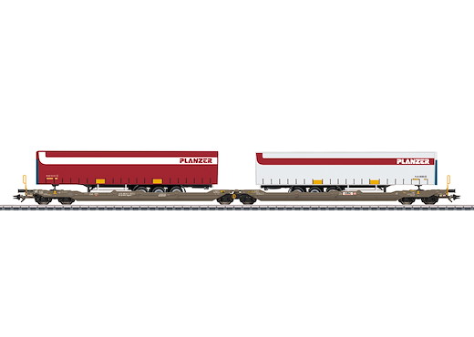 Doppel-Taschenwagen Sdggmrss, Hupac