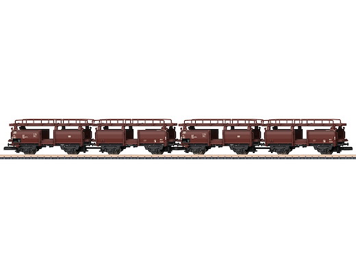 Autotransportwagen-Set Laae 540, DB