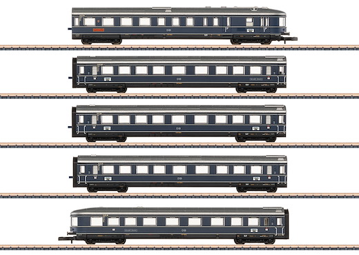 Wagenset Fernschnellzug „Blauer Enzian“