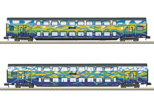 Doppelstockwagen-Set 1 "Touristik", DB