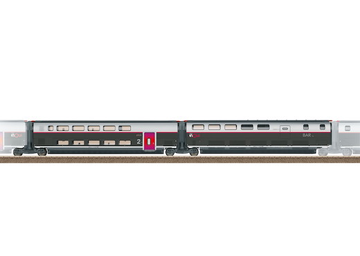 Ergänzungswagen-Set 3 zum TGV INOUI, SNCF