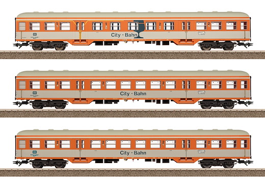 Personenwagen-Set City-Bahn