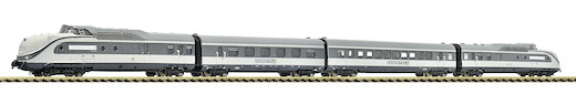 4-tlg. Set: Dieseltriebzug BR 601 „Zughotel“, RailAdventure
