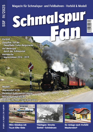 Einzelheft "Schmalspurfan" Ausgabe 4/2025