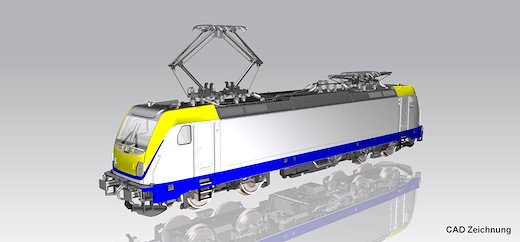 Sound-E-Lok BR 187 SNCB VI Wechselstromversion, inkl. PIKO Sound-Decoder