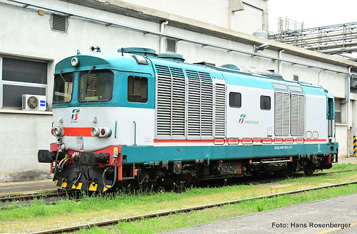 Diesellok D.445 3.Serie mit Schneepflug FS VI