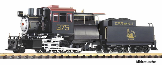 G Dampflok mit Tender "Camelback" CNJ R/C (inkl. Sound)