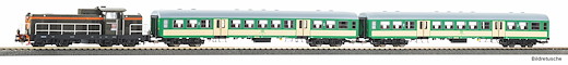 Start-Set mit Bettung SP42 mit Nahverkehrswagen PKP V