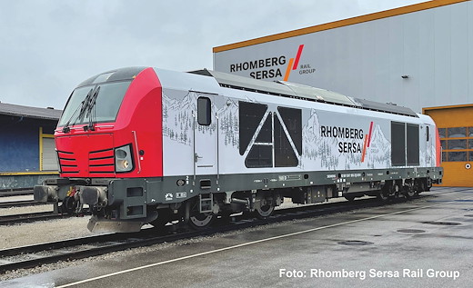 Sound-Diesellok Vectron BR 247 Sersa VI Wechselstromversion, inkl. PIKO Sound-Decoder, Privatbahn